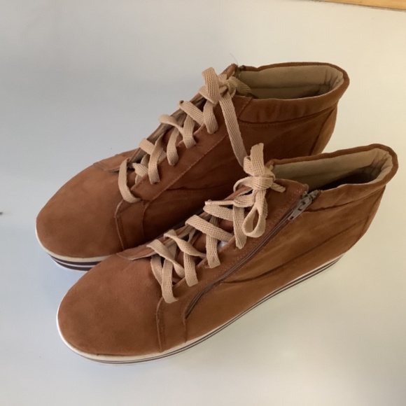 Camel shoes with textil - Picture 6 of 7